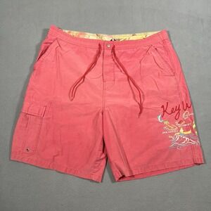 Polo Sport Ralph Lauren Swim Trunks Shorts Mens XXL Key West Florida Embroidered
